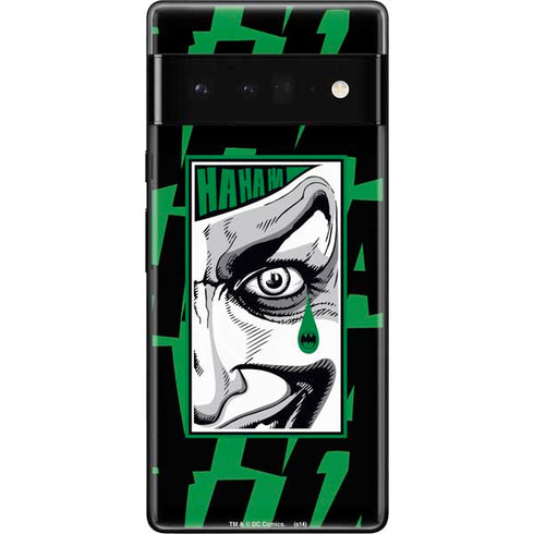 DC Comics The Joker Teardrop Card Google Pixel 6 Pro Skin